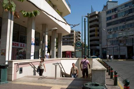 Diamond Apartment Atene Esterno foto